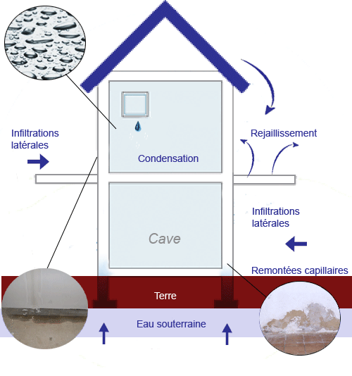 problème humidité habitation